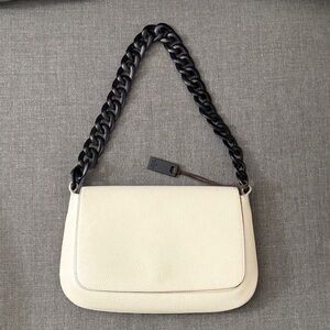 Rare Authentic Vintage Shoulder Bag Gucci with Black Chain